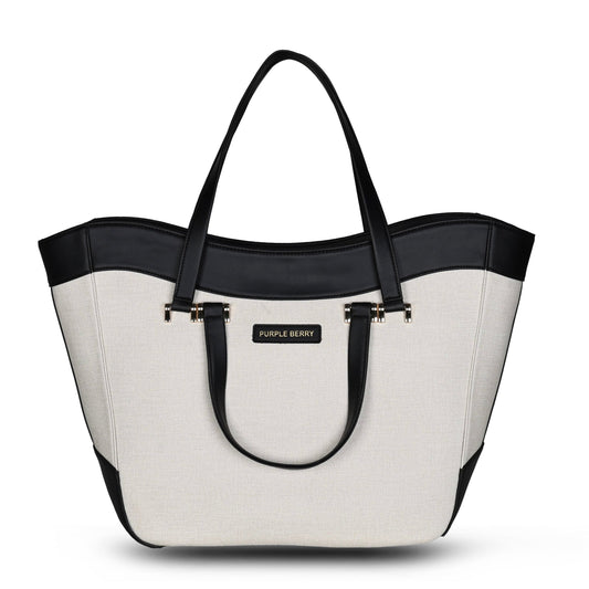 Azure Signature Handbag "The Alchemy of Proportions" by Purplebrry Bags