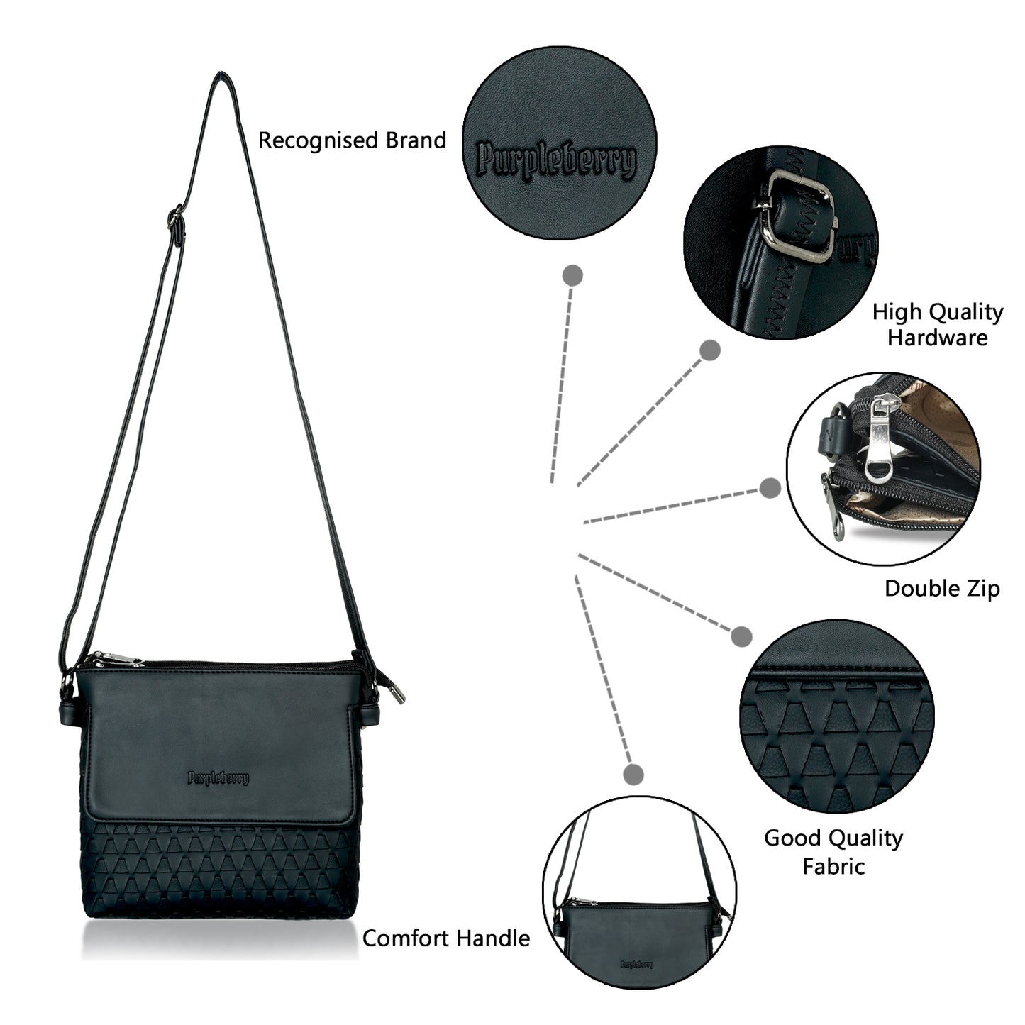 Oliver Sling Bag Mate black
