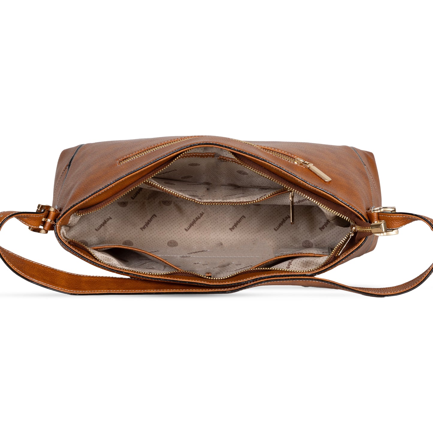 Helen Vintage Shoulder Bag - Tan