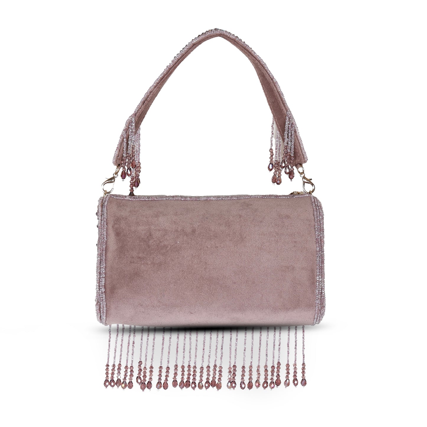 Nermin Embroidered Clutch Bag - Pink