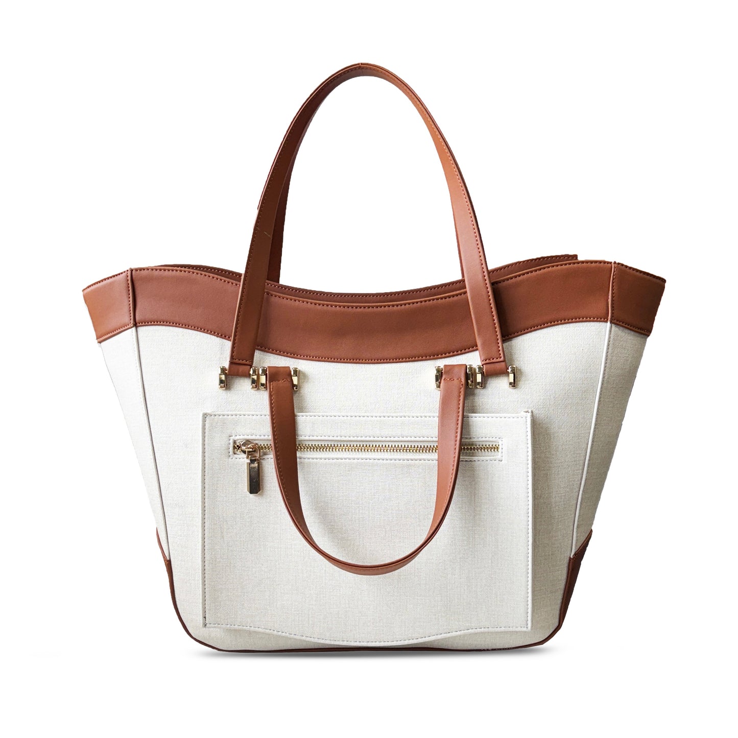 Azure Signature Handbag | Tan
