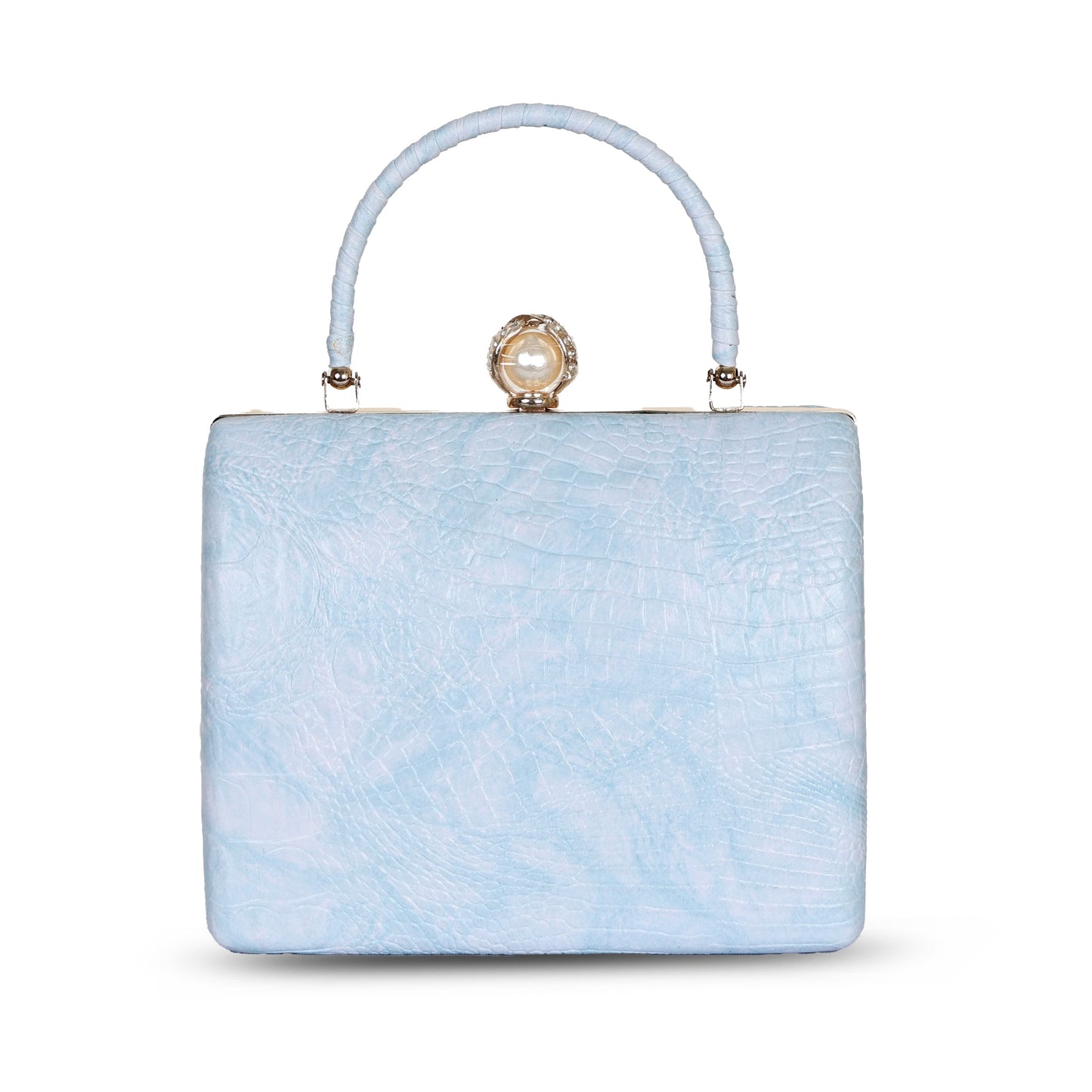 Yasmin Party Clutch - Sky Blue