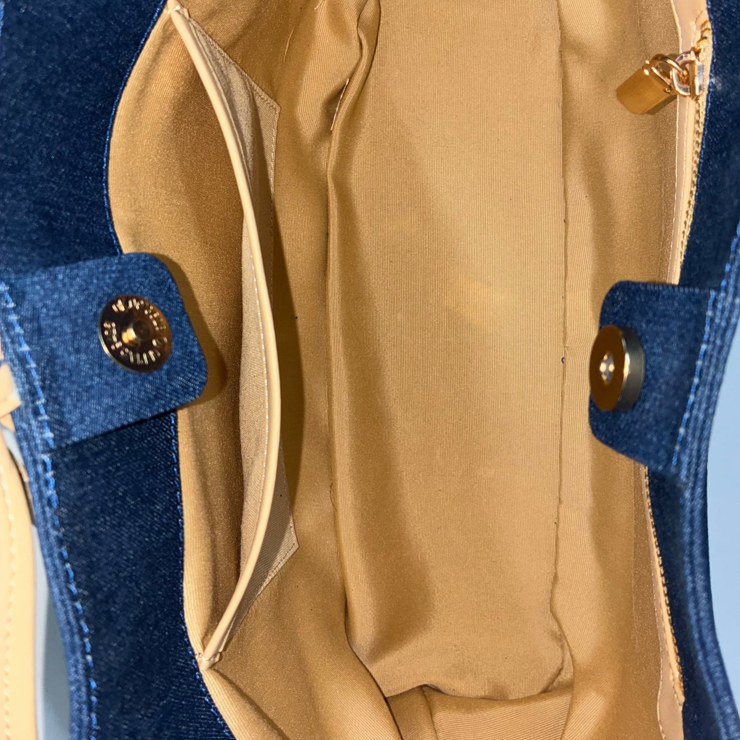 Emmy Denim shoulder bag - Dark Blue