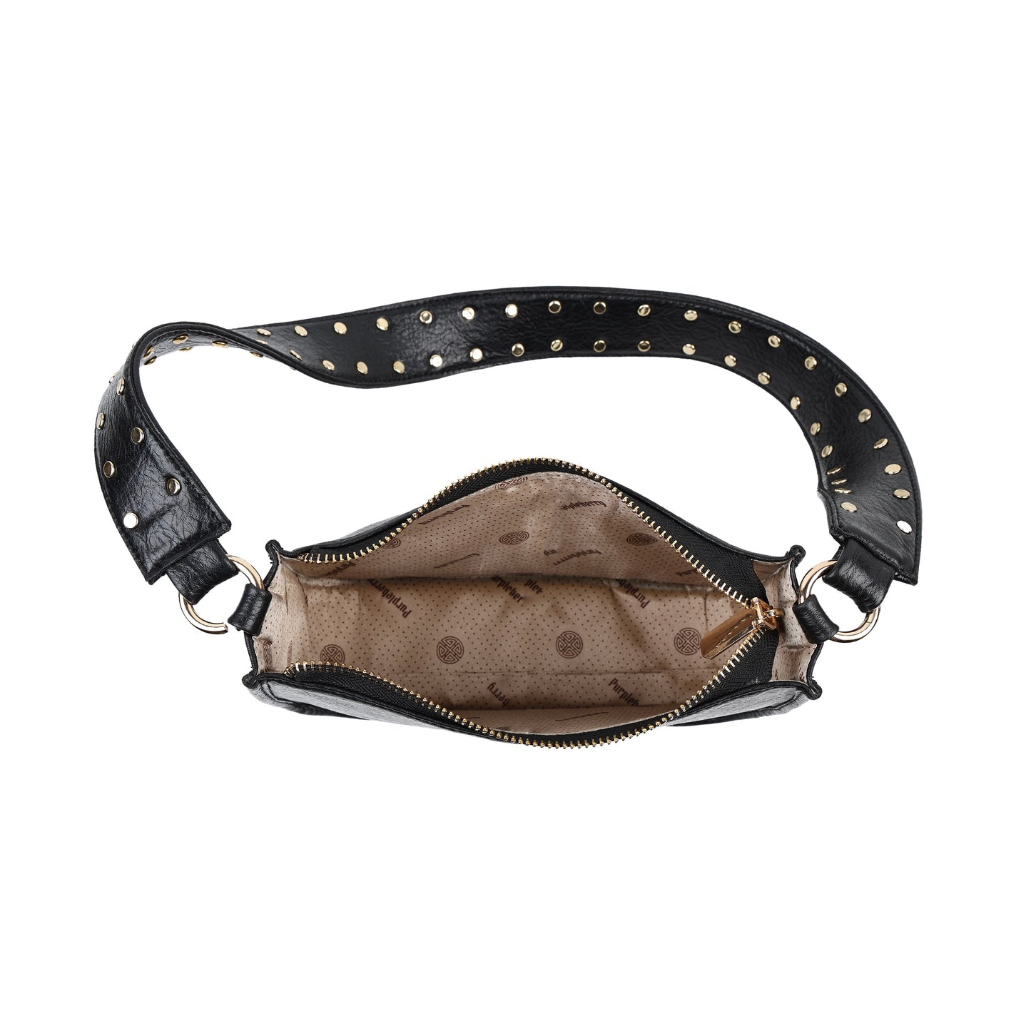 Vintage Mini Shoulder Bag - Black