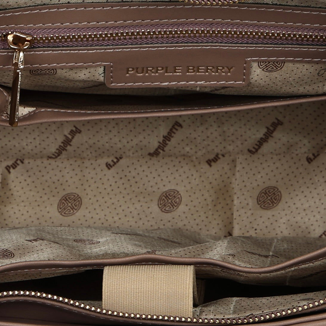 Lexie Tote Bag - Grape