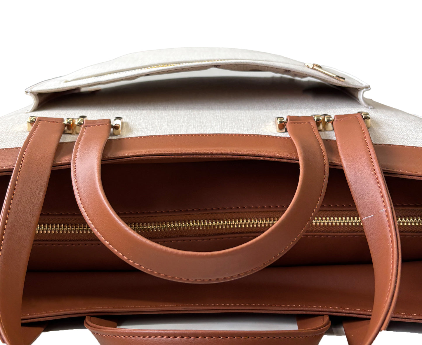 Azure Signature Tote | Tan