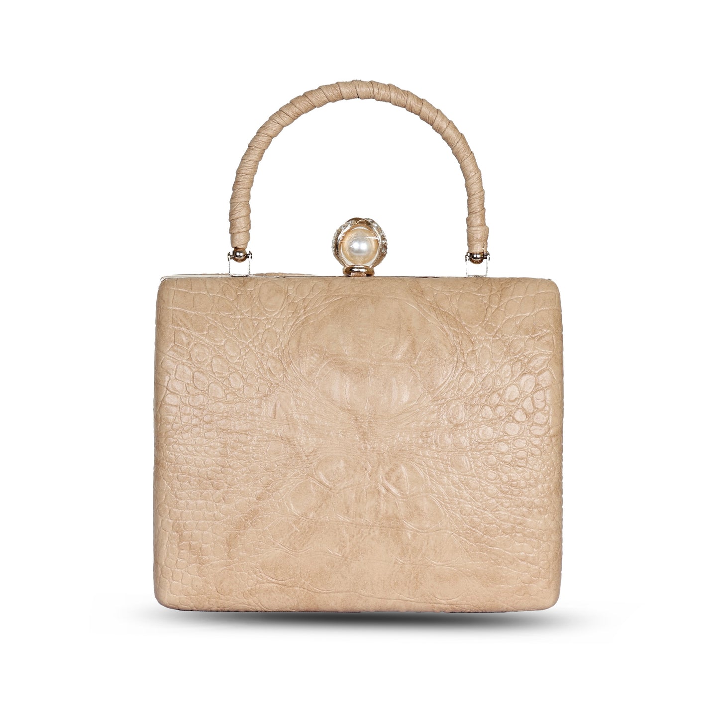 Yasmin Party Clutch - Mocha Mousse
