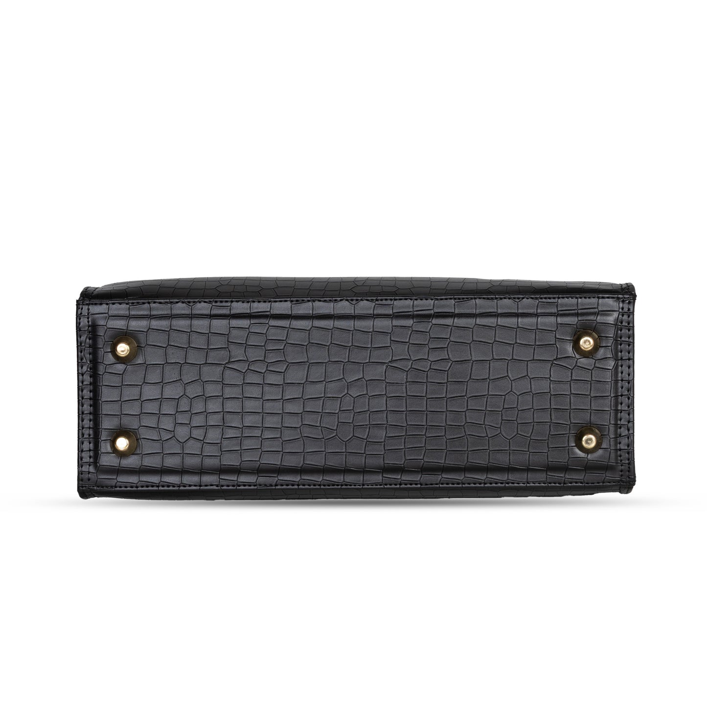 Ada Croco Premium Handbag - Black