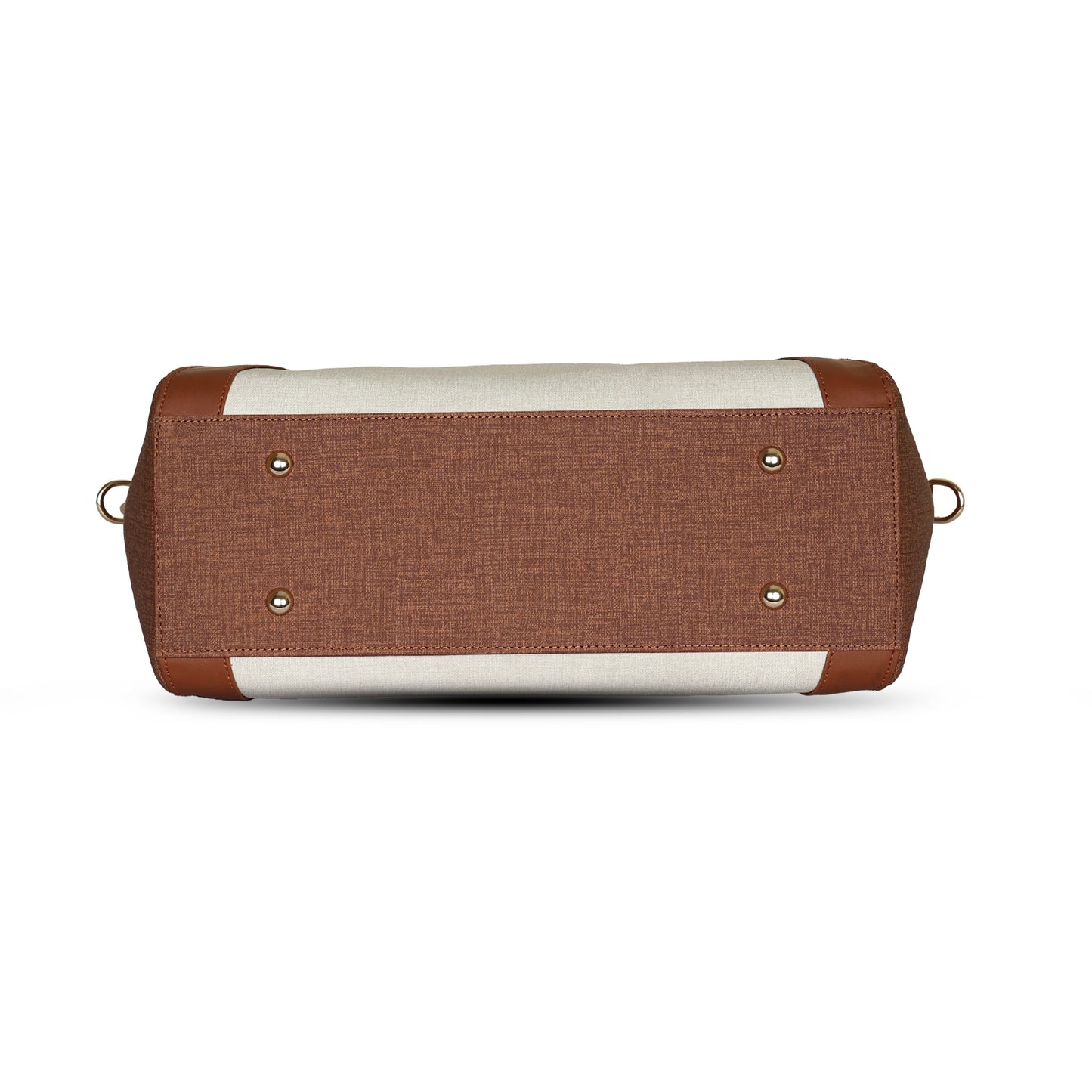 Lexie Tote Bag - Tan & Beige