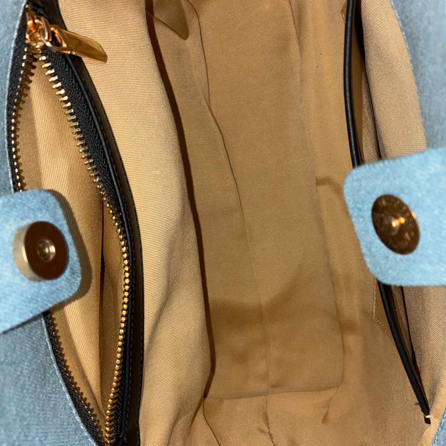 Emmy Denim shoulder bag - Light Blue