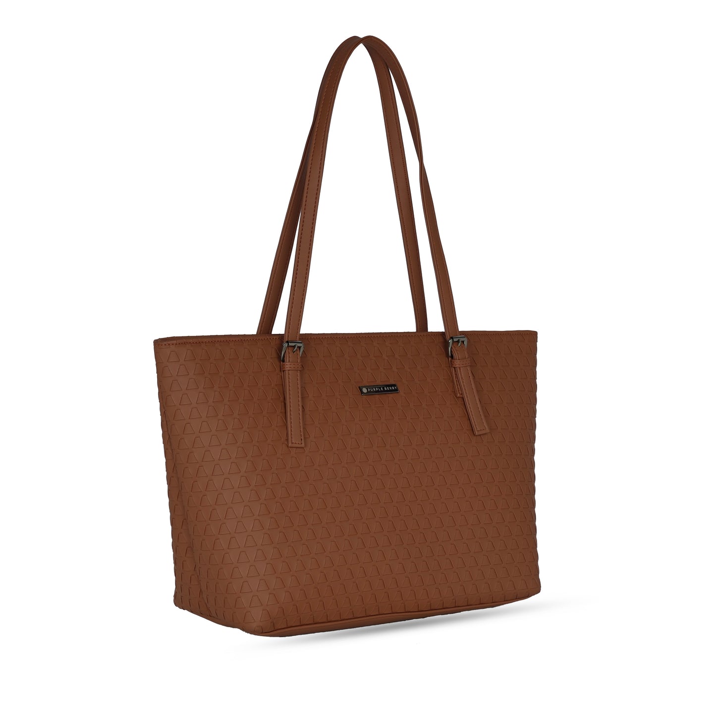 Iris Tote Bag Caramal Brown