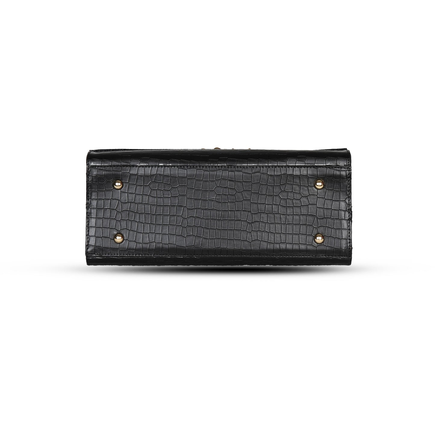 Medusa Luxury Snake & croco Satchel - Red