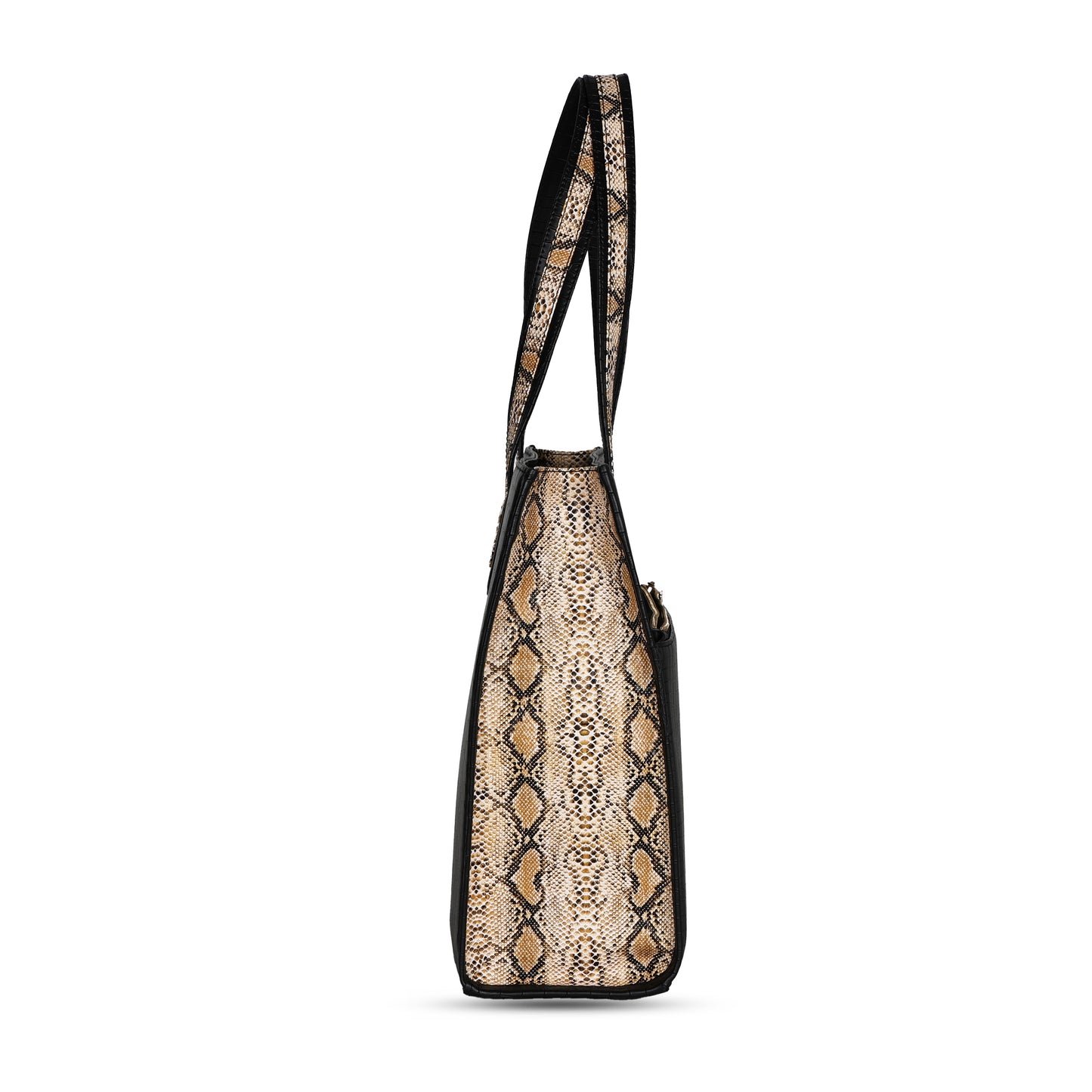 Ada Croco Premium Handbag - Black