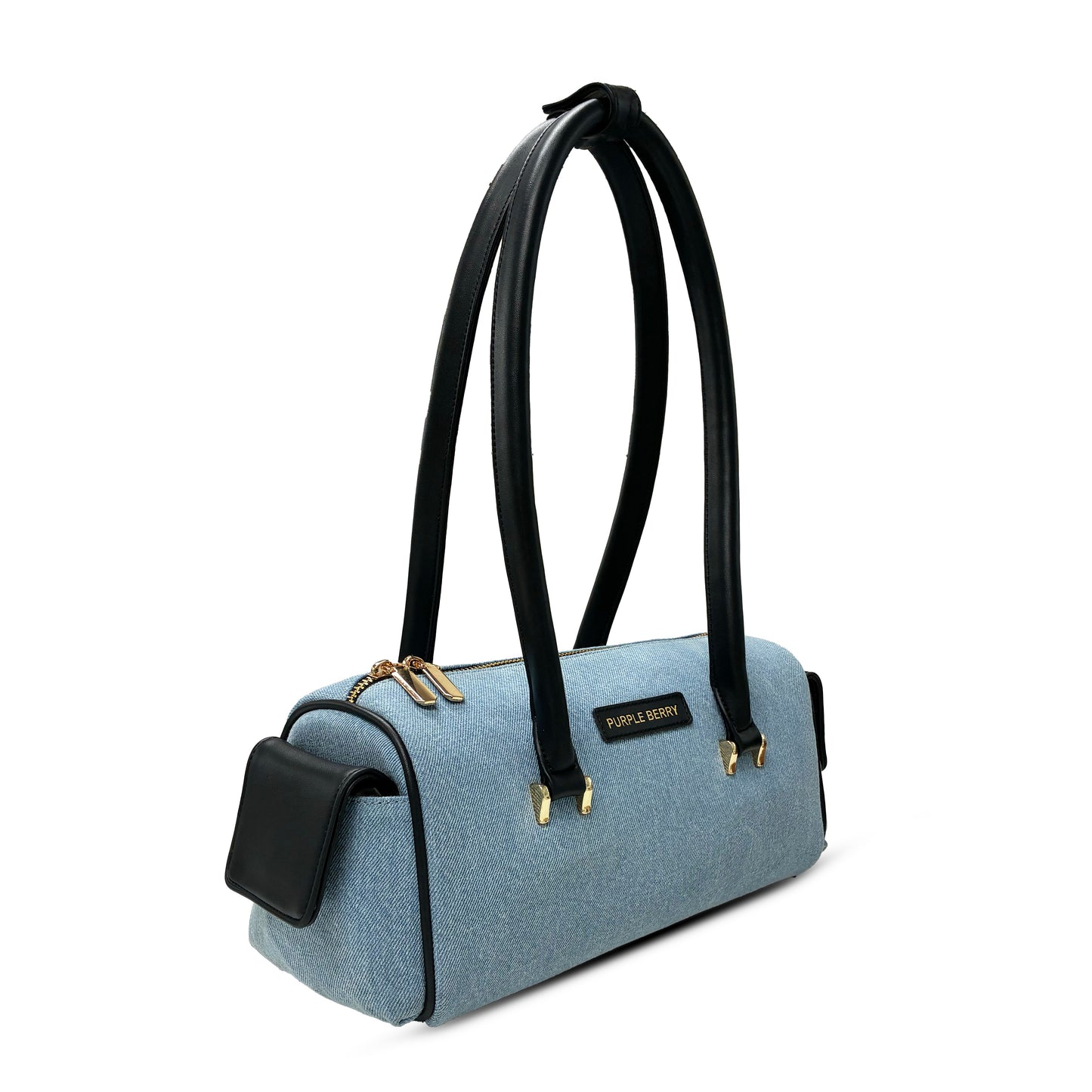 Serene Denim Shoulder bag - Light Blue