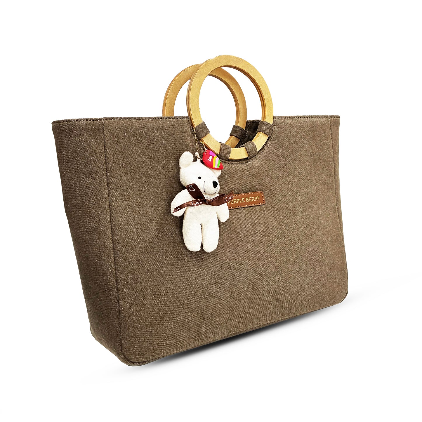 Dima iconic tote bag - Mocha Mousse