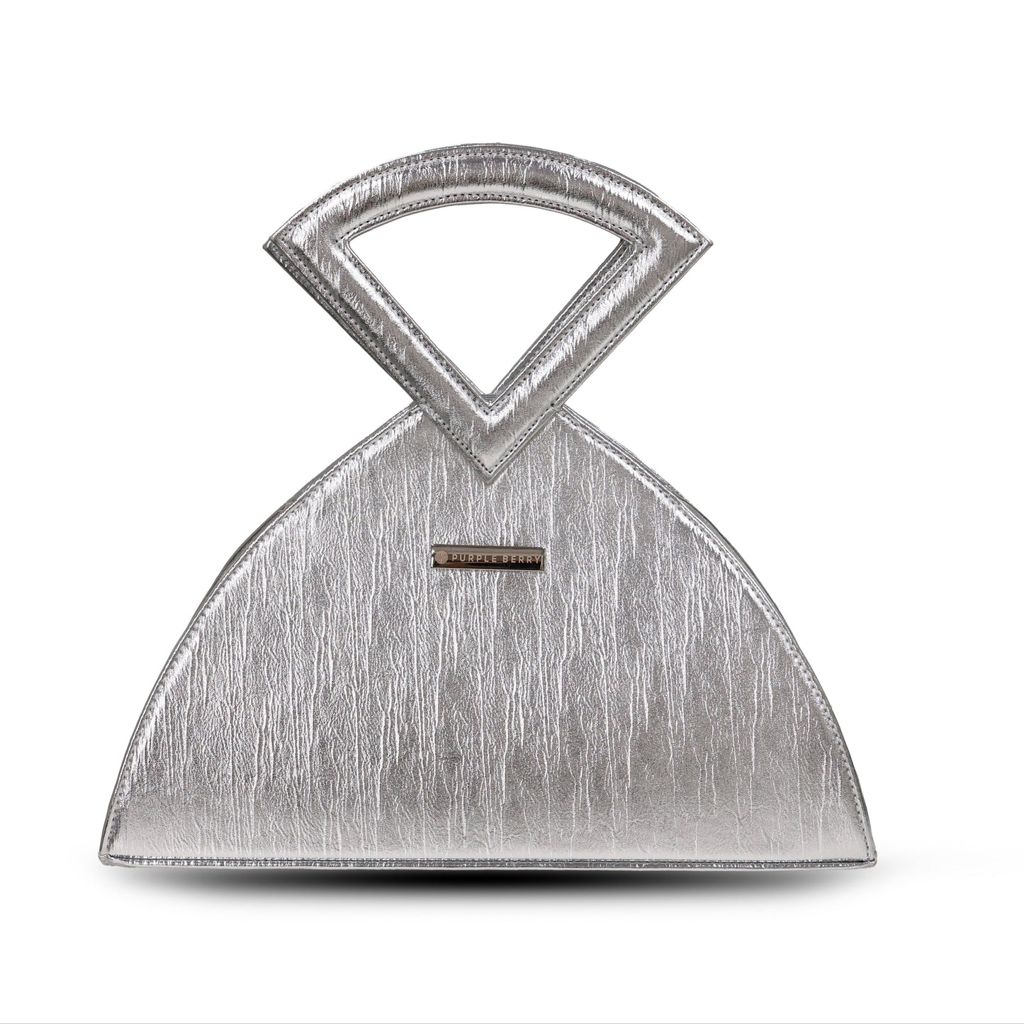 Elena Shining clutch - Silver