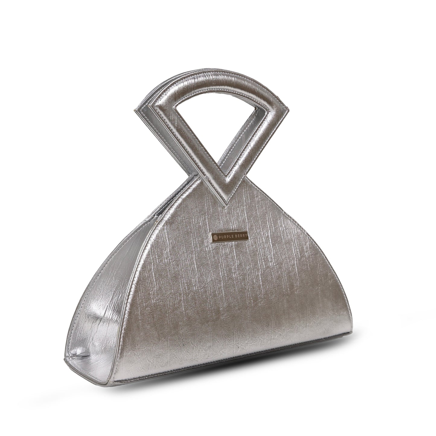 Elena Shining clutch - Silver