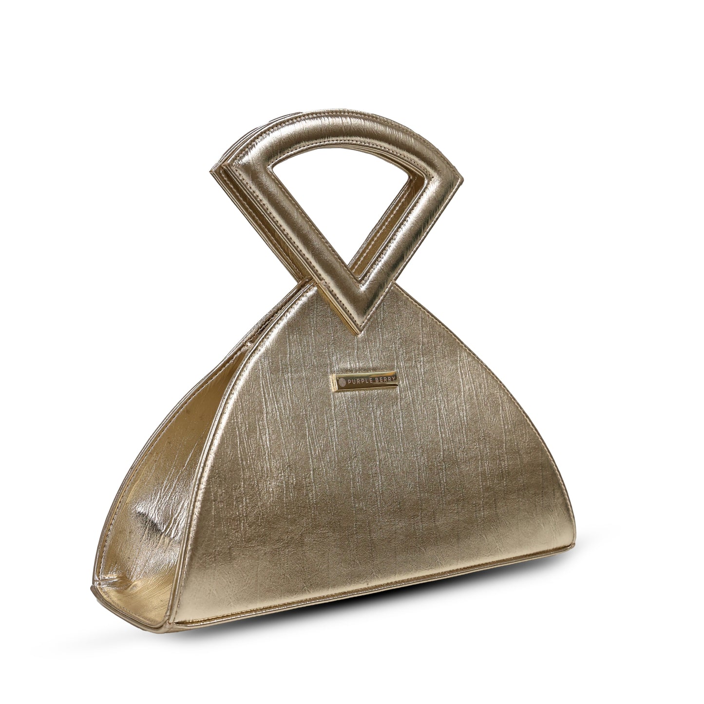Elena Shining clutch - Gold