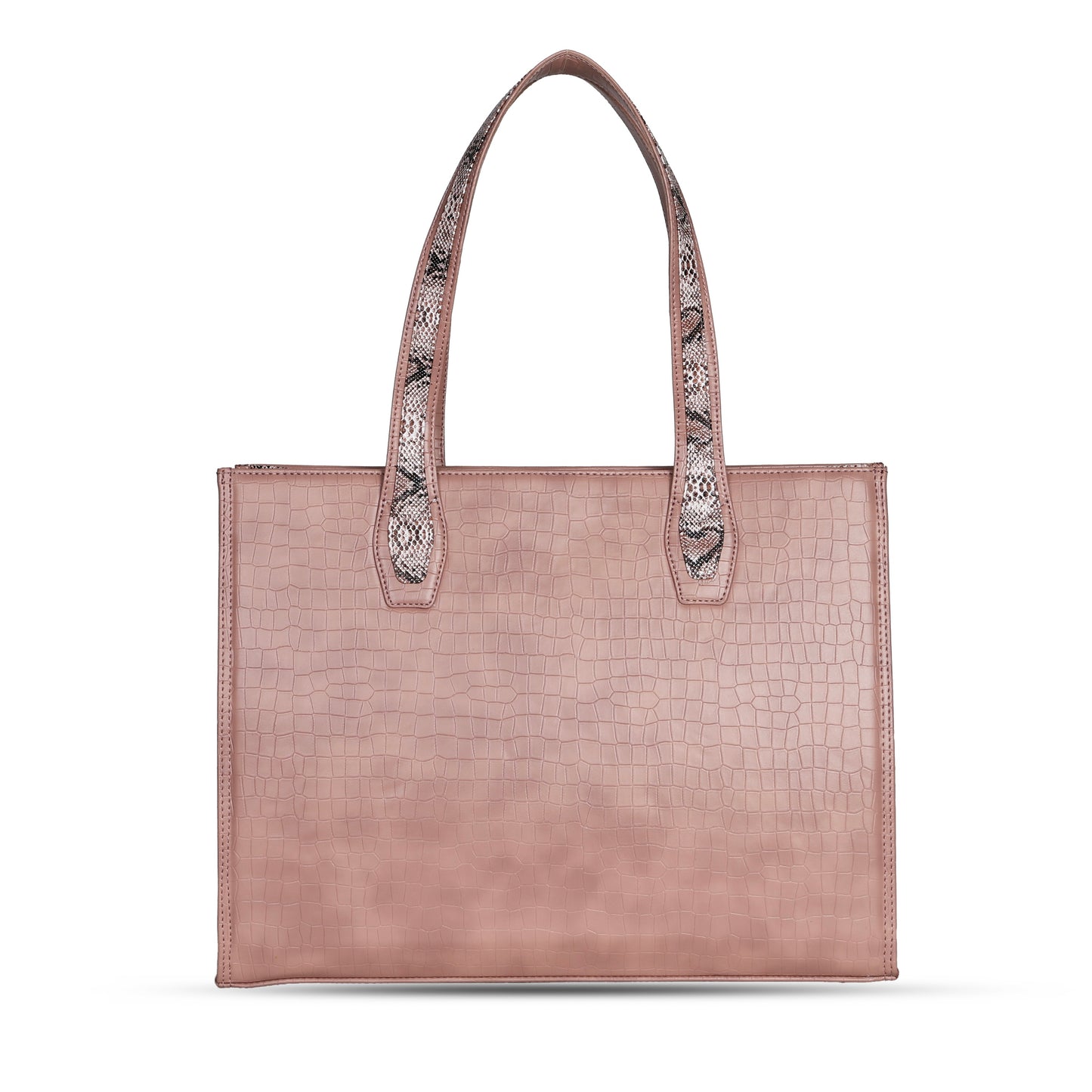 Ada Croco Premium Handbag - Pink