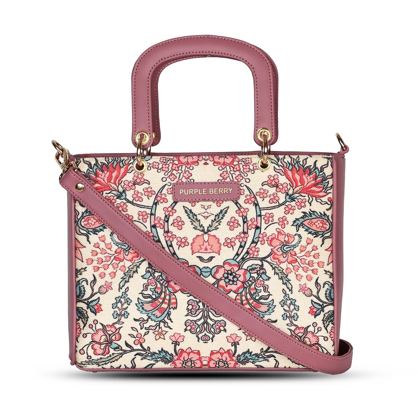 Lucy Mini Tote | Sling Bag - Pink