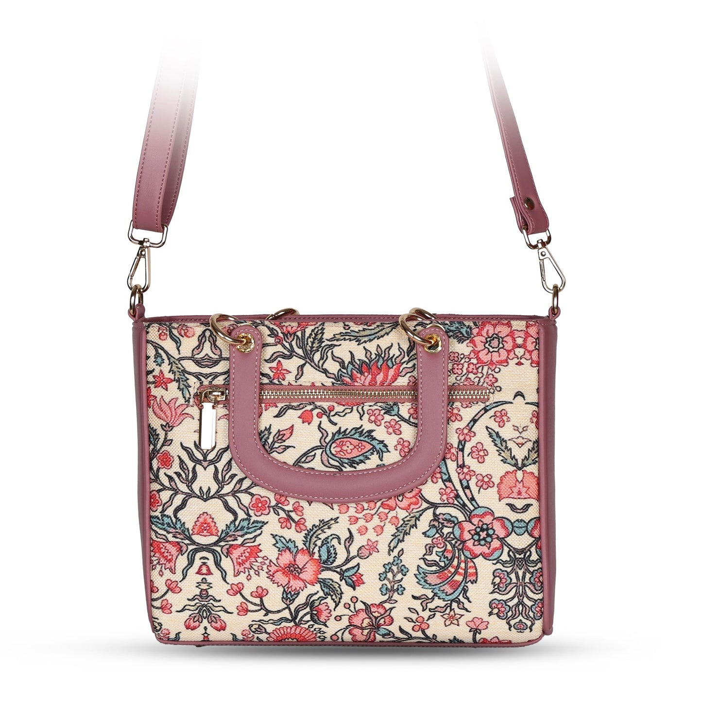 Lucy Mini Tote | Sling Bag - Pink
