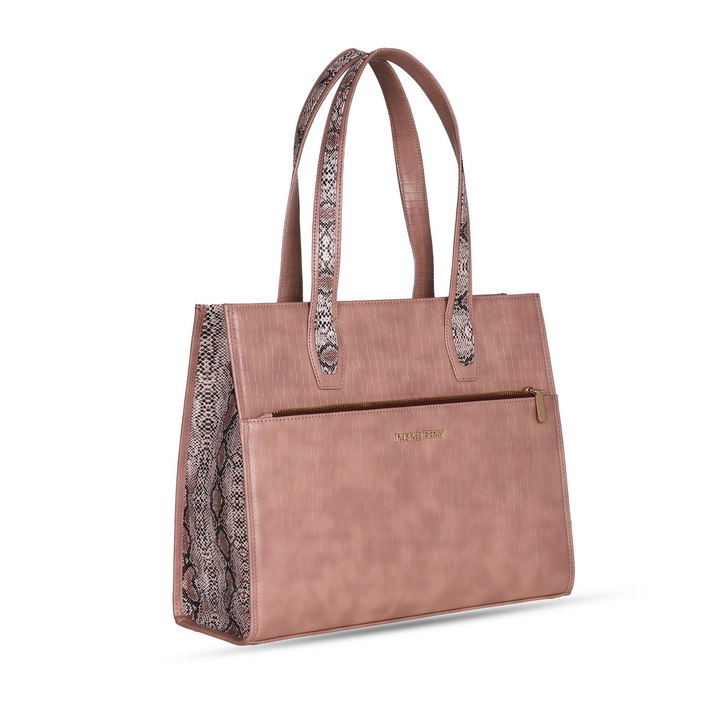 Ada Croco Premium Handbag - Pink