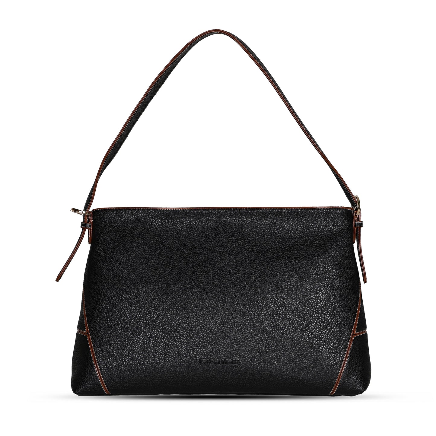 Helen Vintage Shoulder Bag - Black