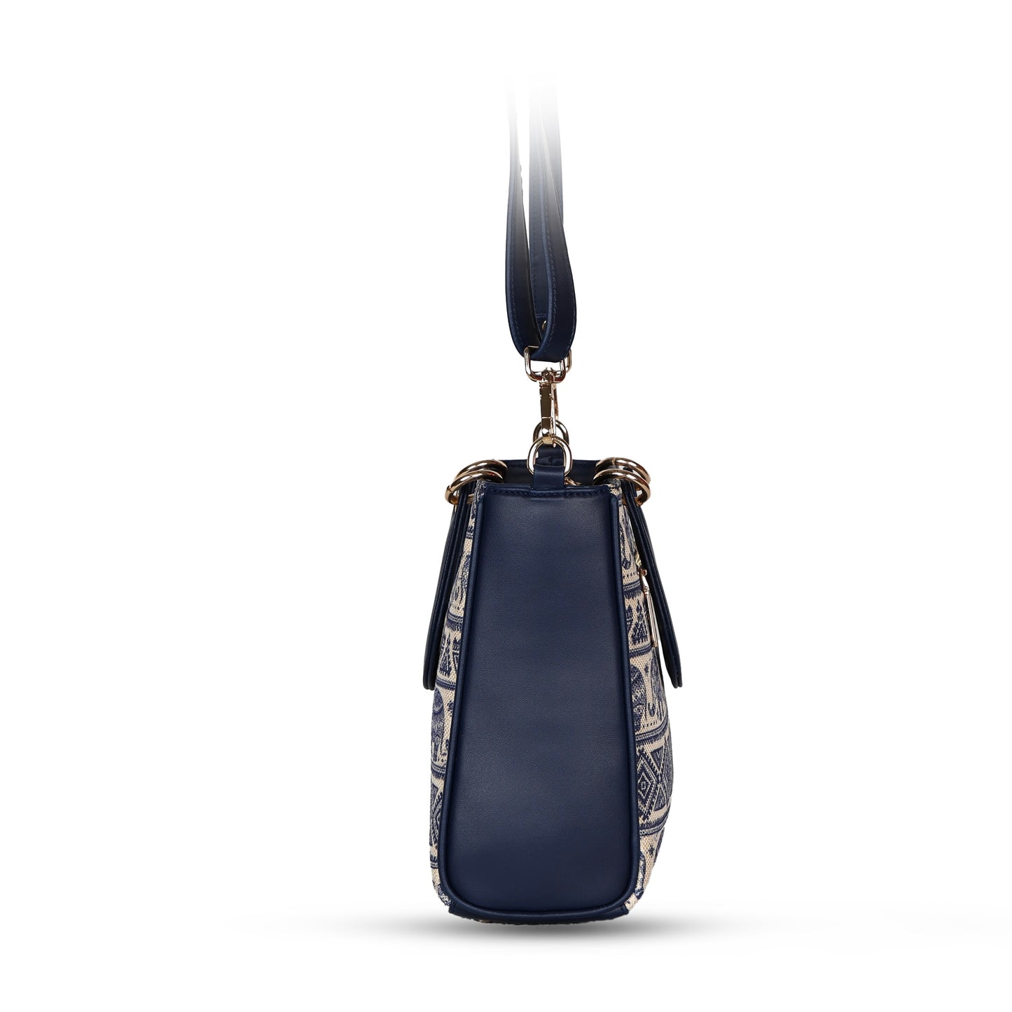 Lucy Mini Tote | Sling Bag - Dark Blue