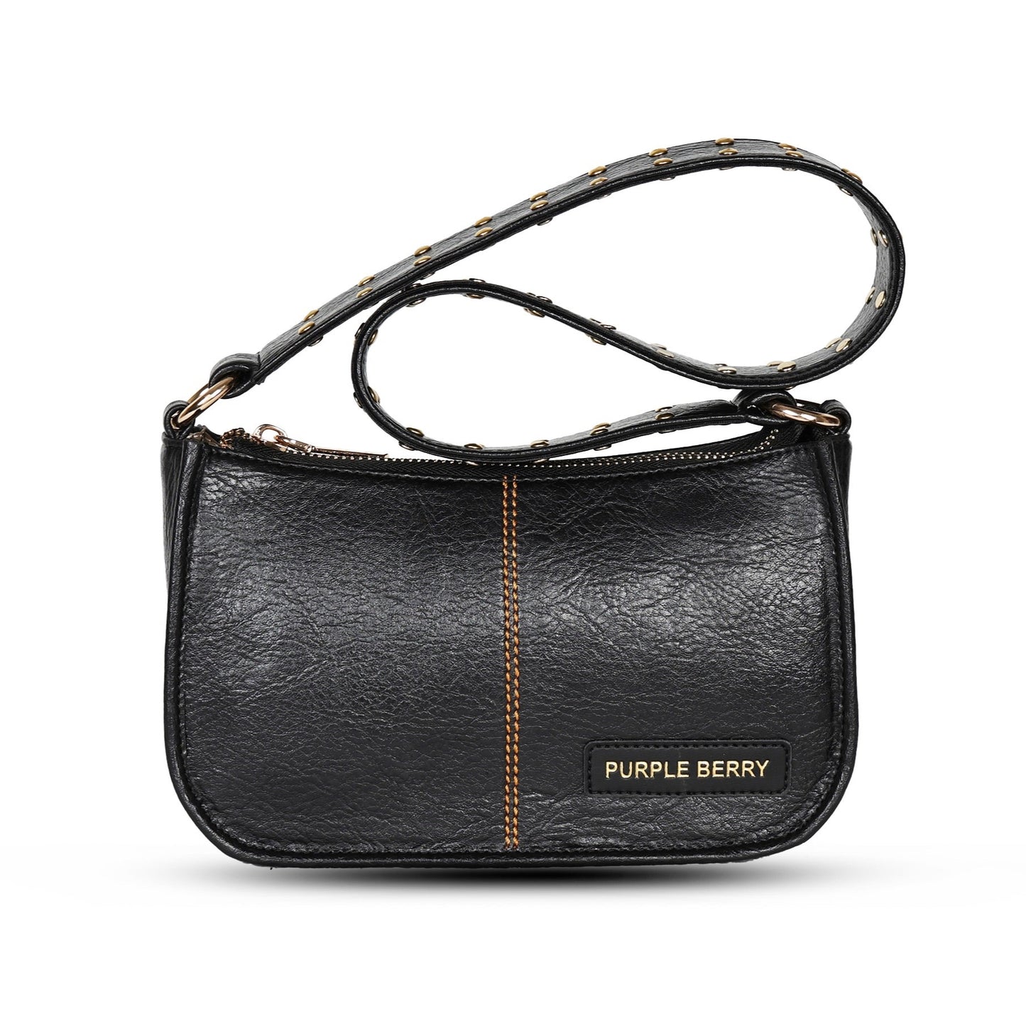 Vintage Mini Shoulder Bag - Black