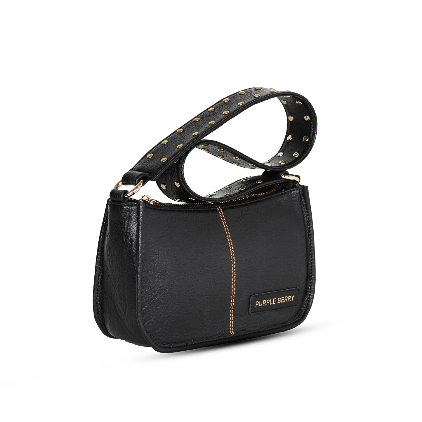 Vintage Mini Shoulder Bag - Black