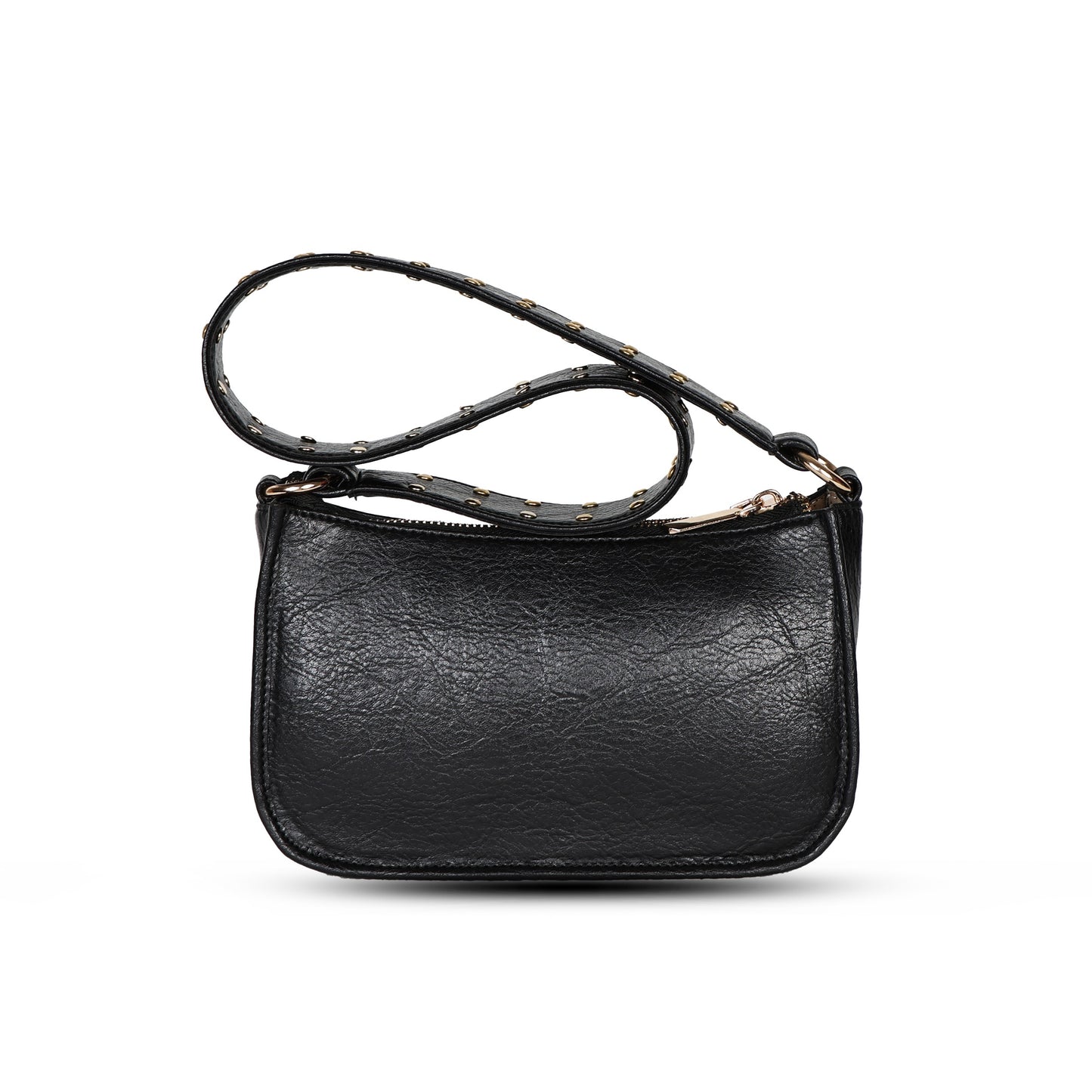 Vintage Mini Shoulder Bag - Black