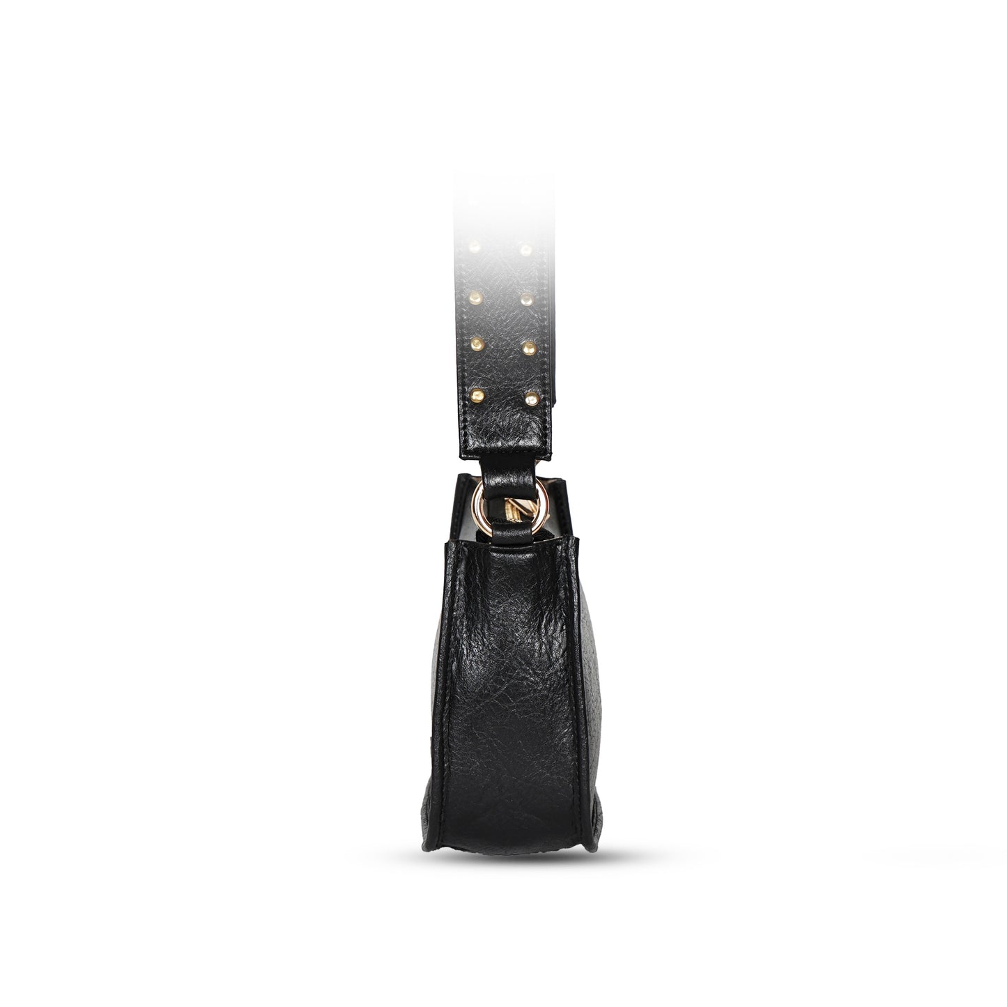 Vintage Mini Shoulder Bag - Black