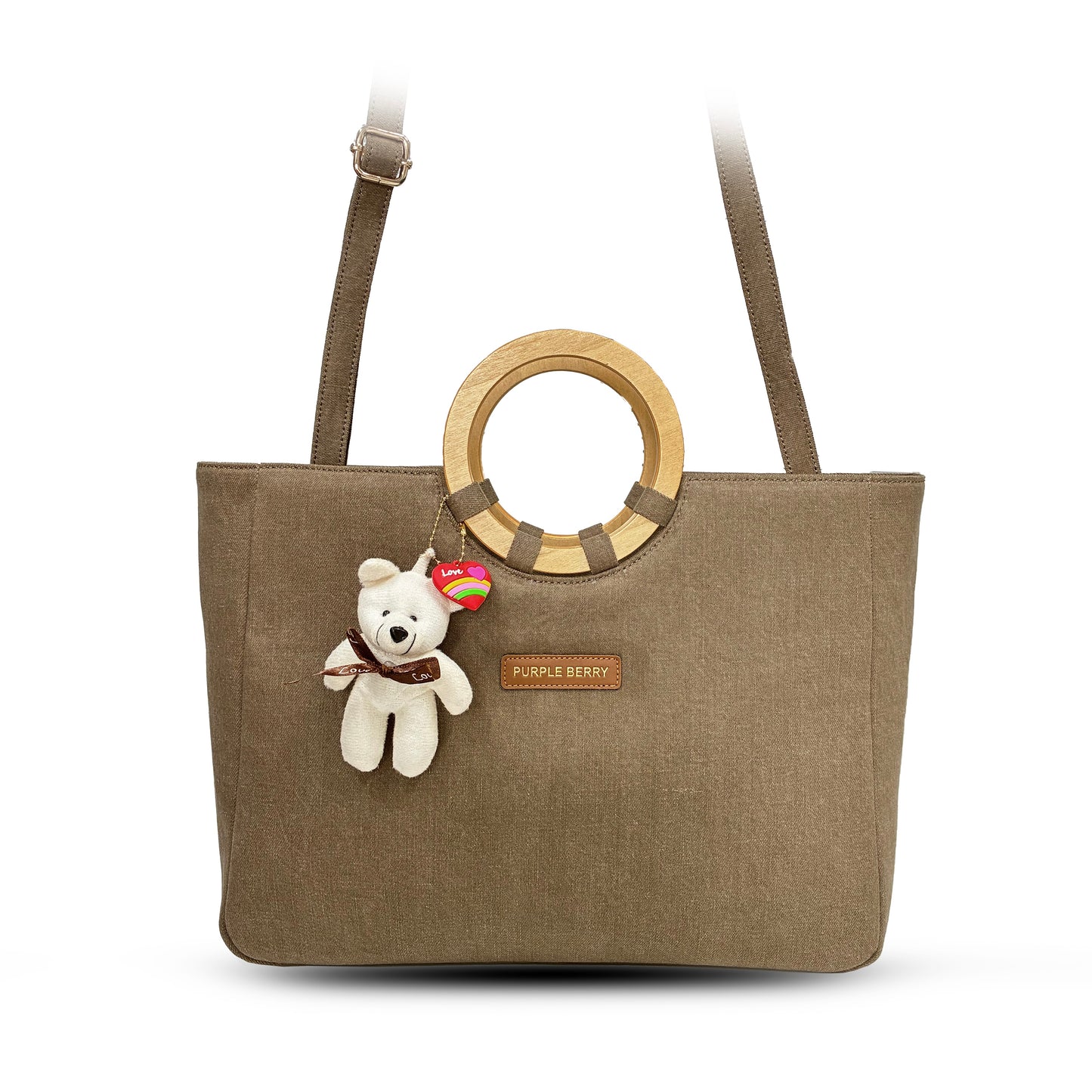 Dima iconic tote bag - Mocha Mousse