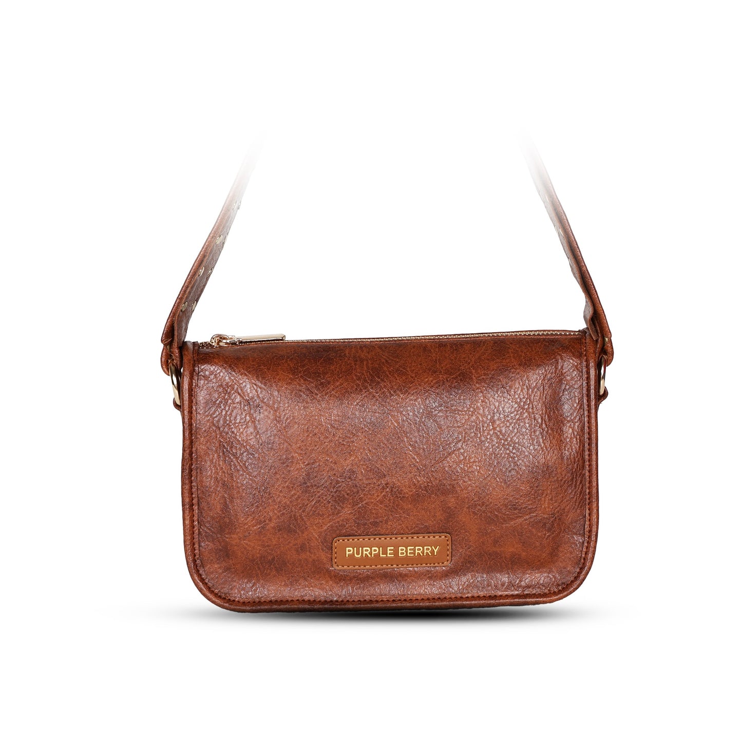 Vintage Mini Shoulder Bag - Tan
