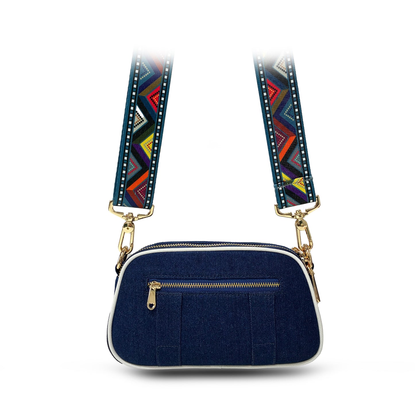 Zafira denim sling - Dark blue