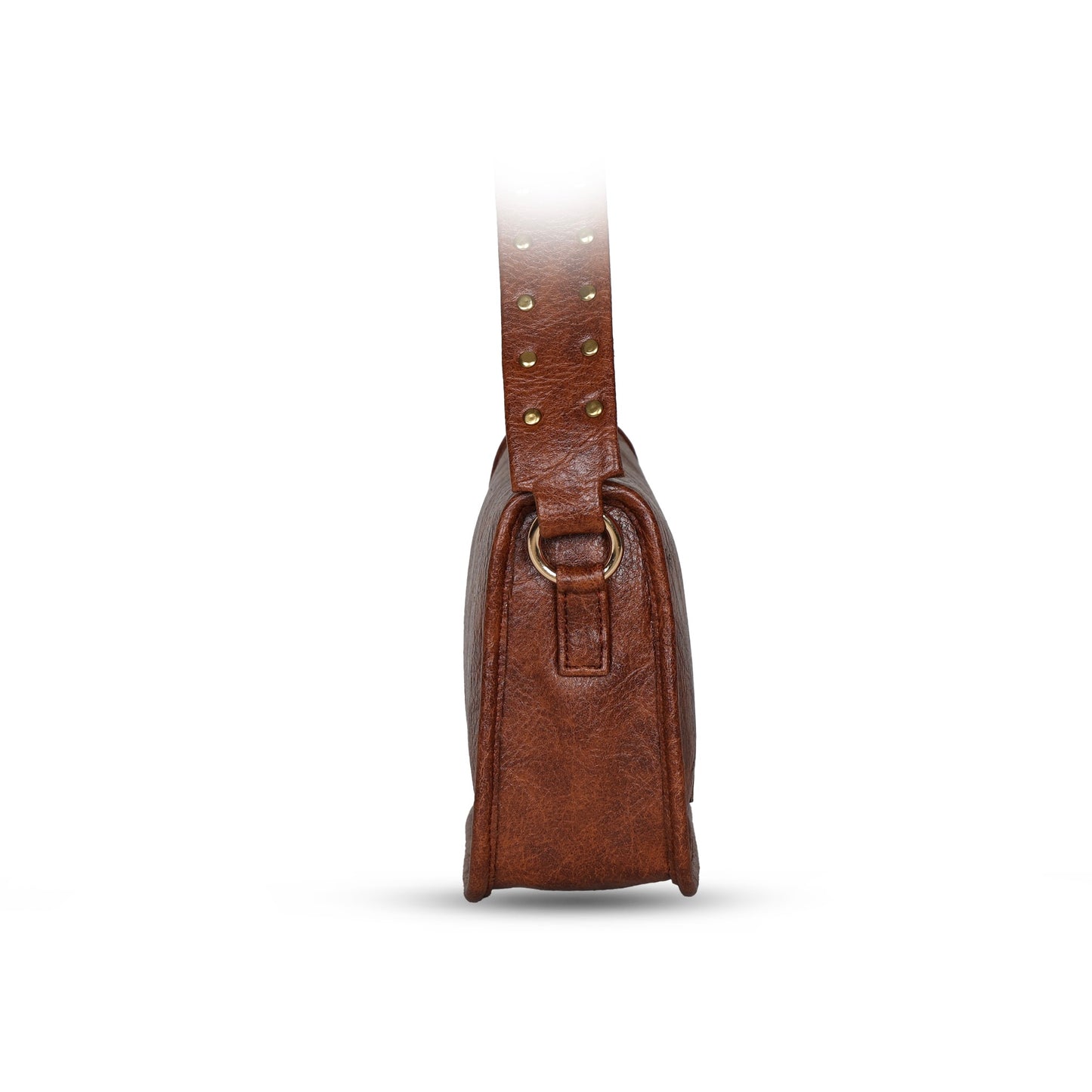 Vintage Mini Shoulder Bag - Tan