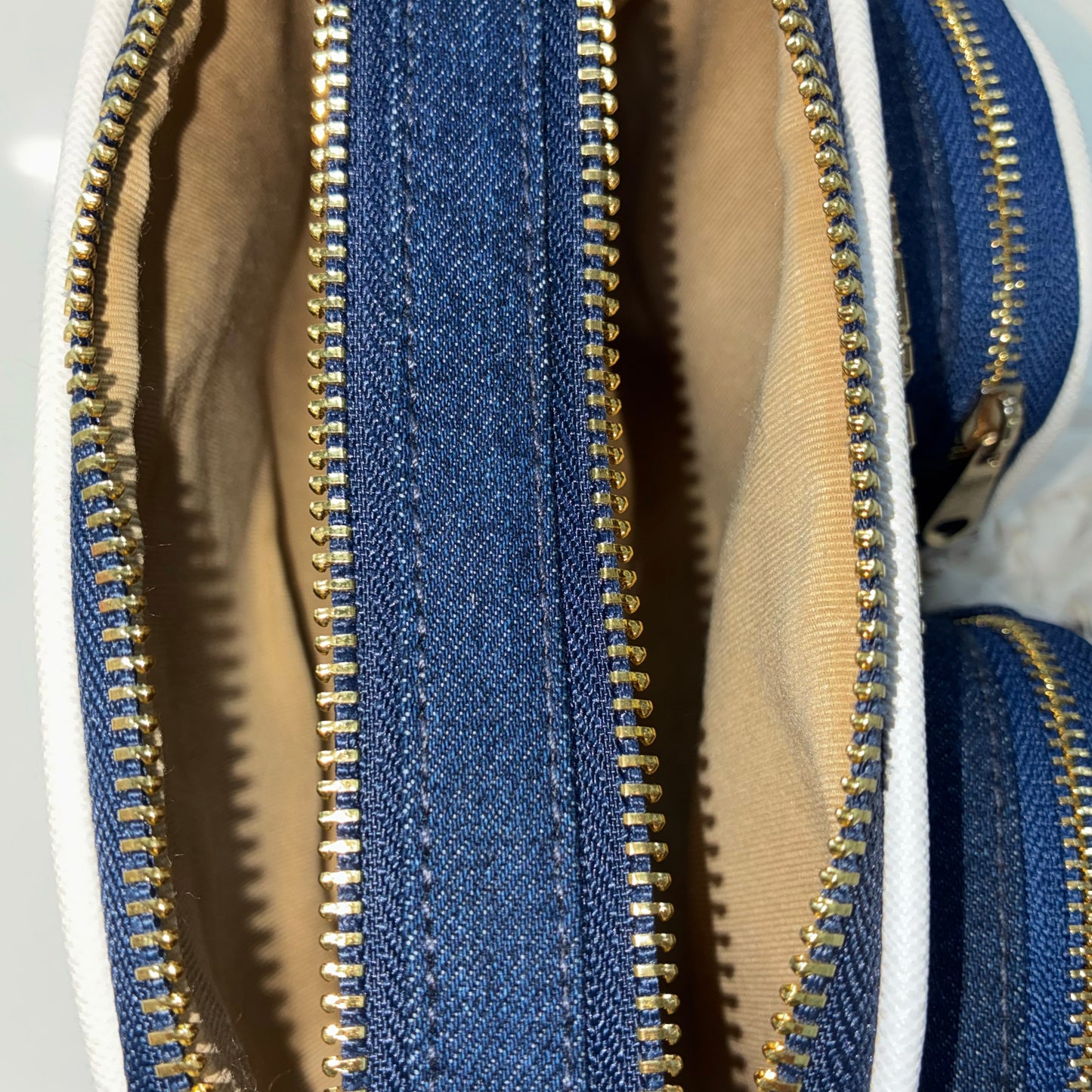 Zafira denim sling - Dark blue