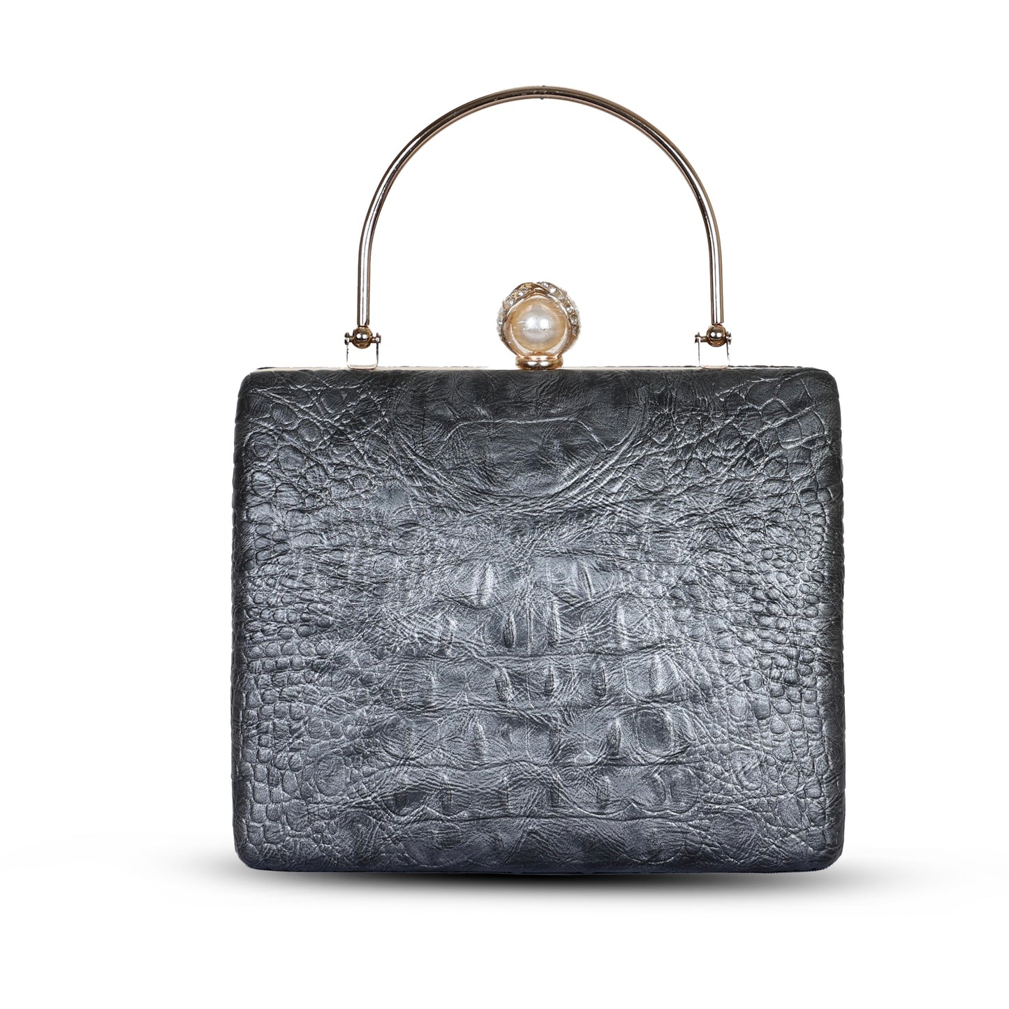 Yasmin Party Clutch - Storm Cloud
