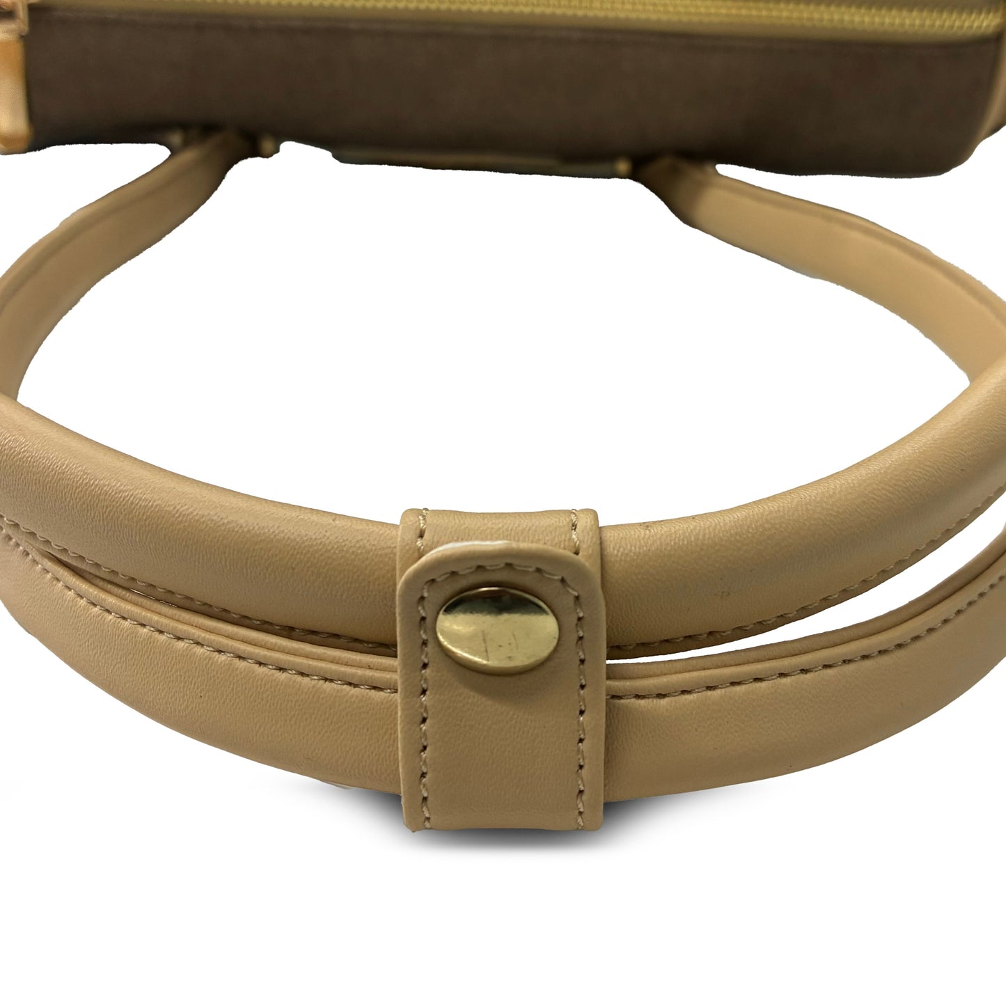 Serene Denim Shoulder bag - Mocha mousse