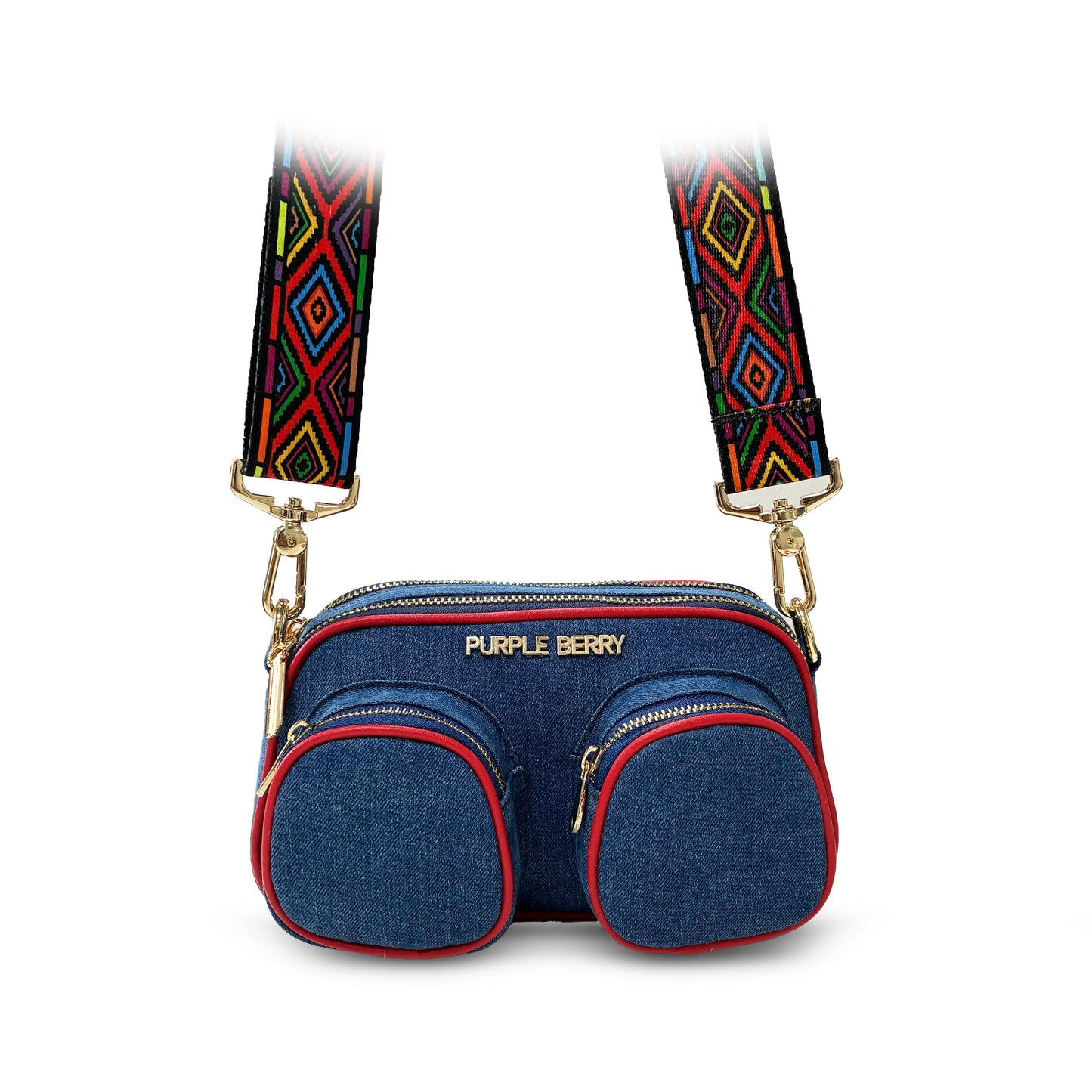 Zafira denim sling - Blue
