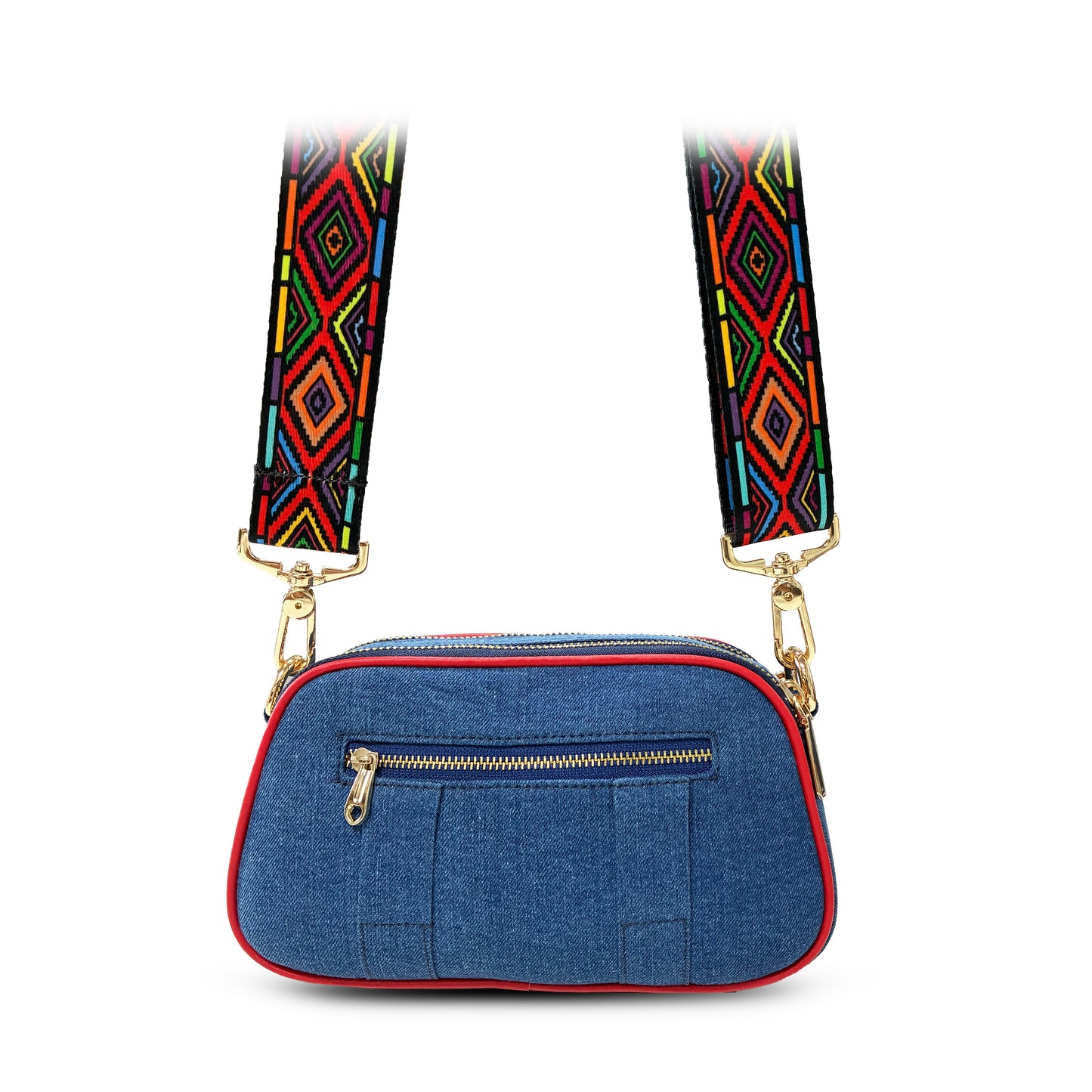 Zafira denim sling - Blue
