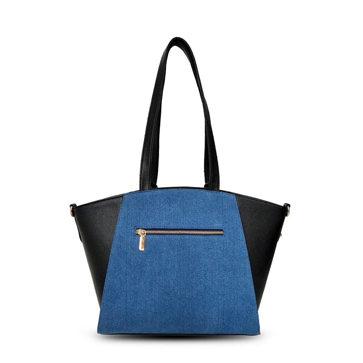 Lotus Premium Denim handbag - Black