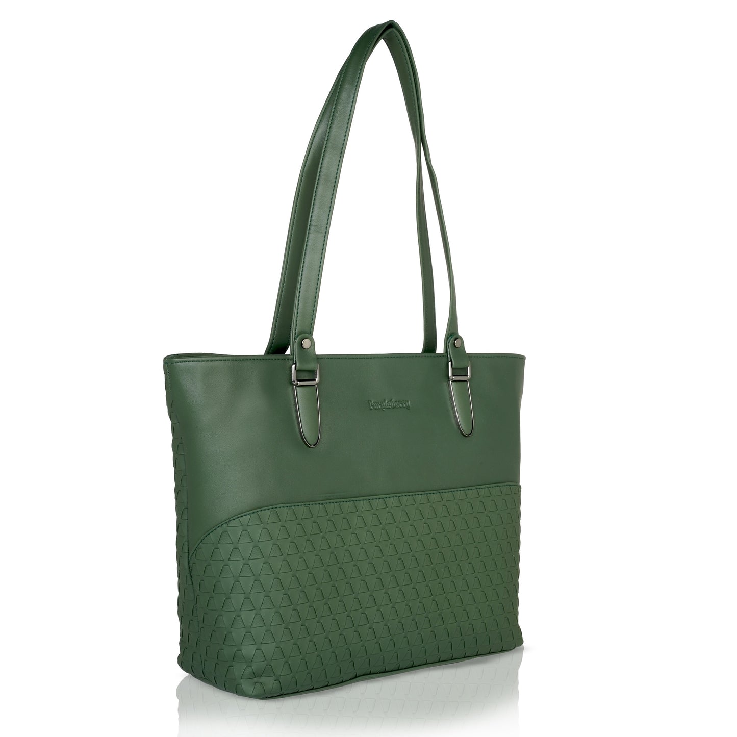 Doris Textured Bag - Dark Green