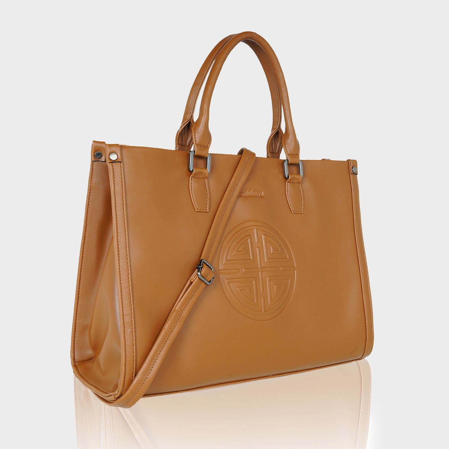 Antheia Office Tote Tan Bronze