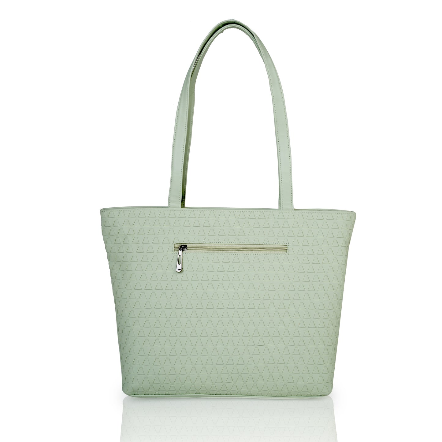 Doris Textured Handbag - Light Green