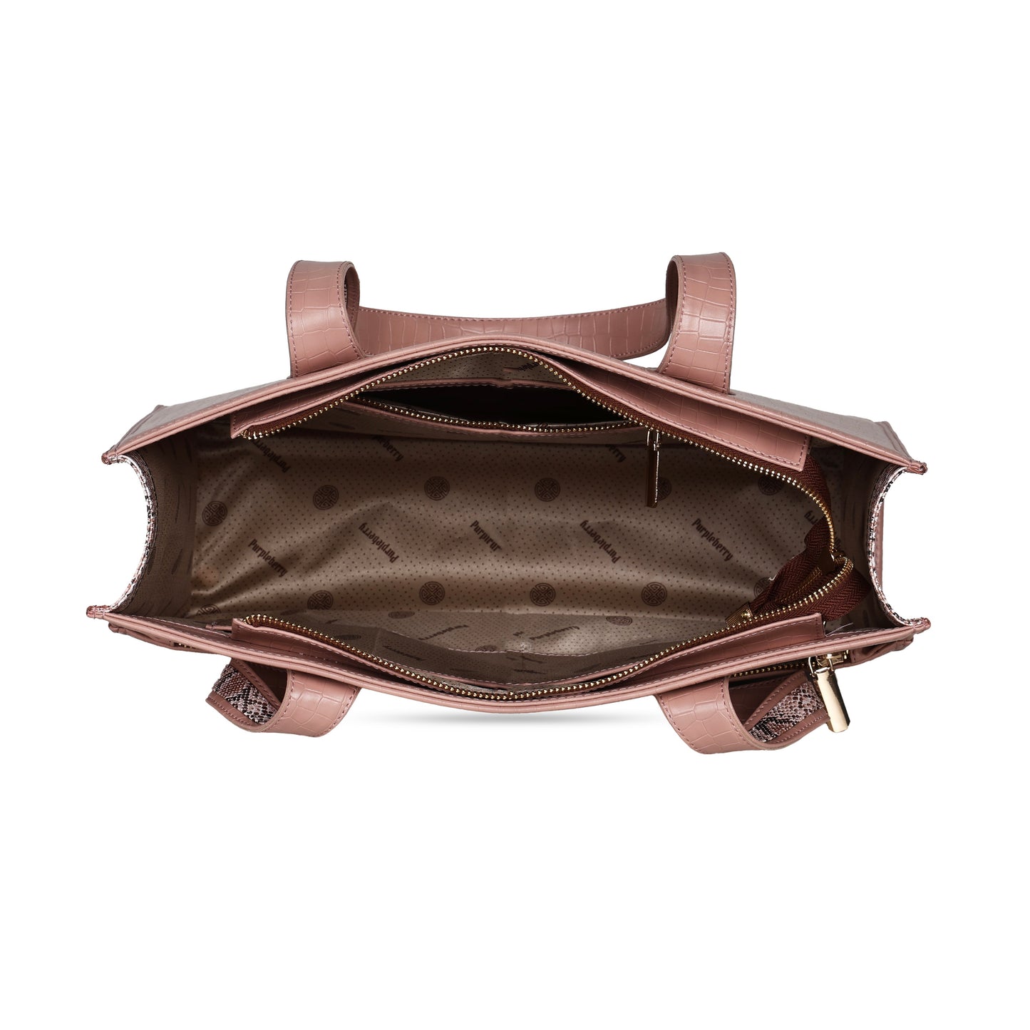 Ada Croco Premium Handbag - Pink