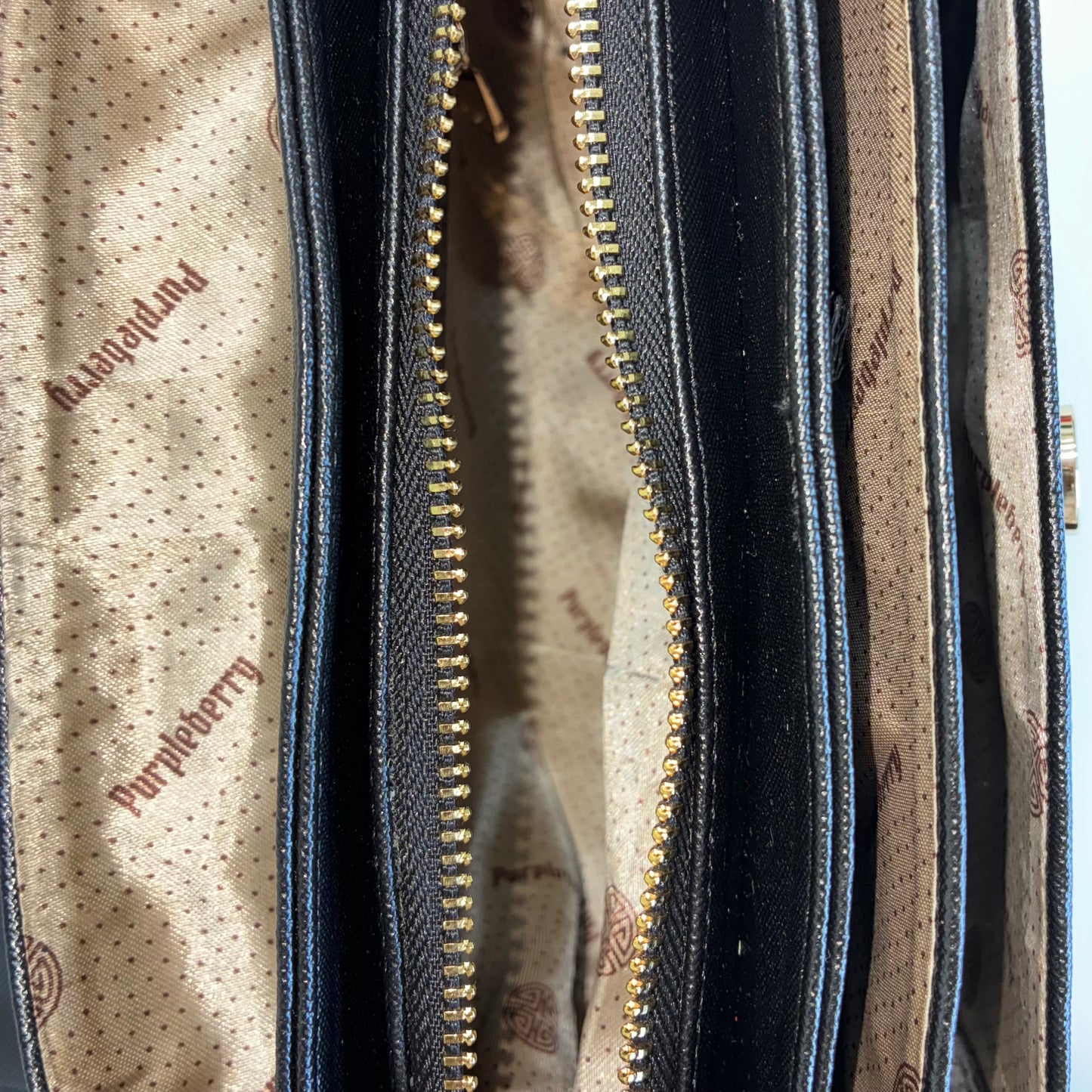 Ariana Cross Stitch Sling Bag - Jet Black