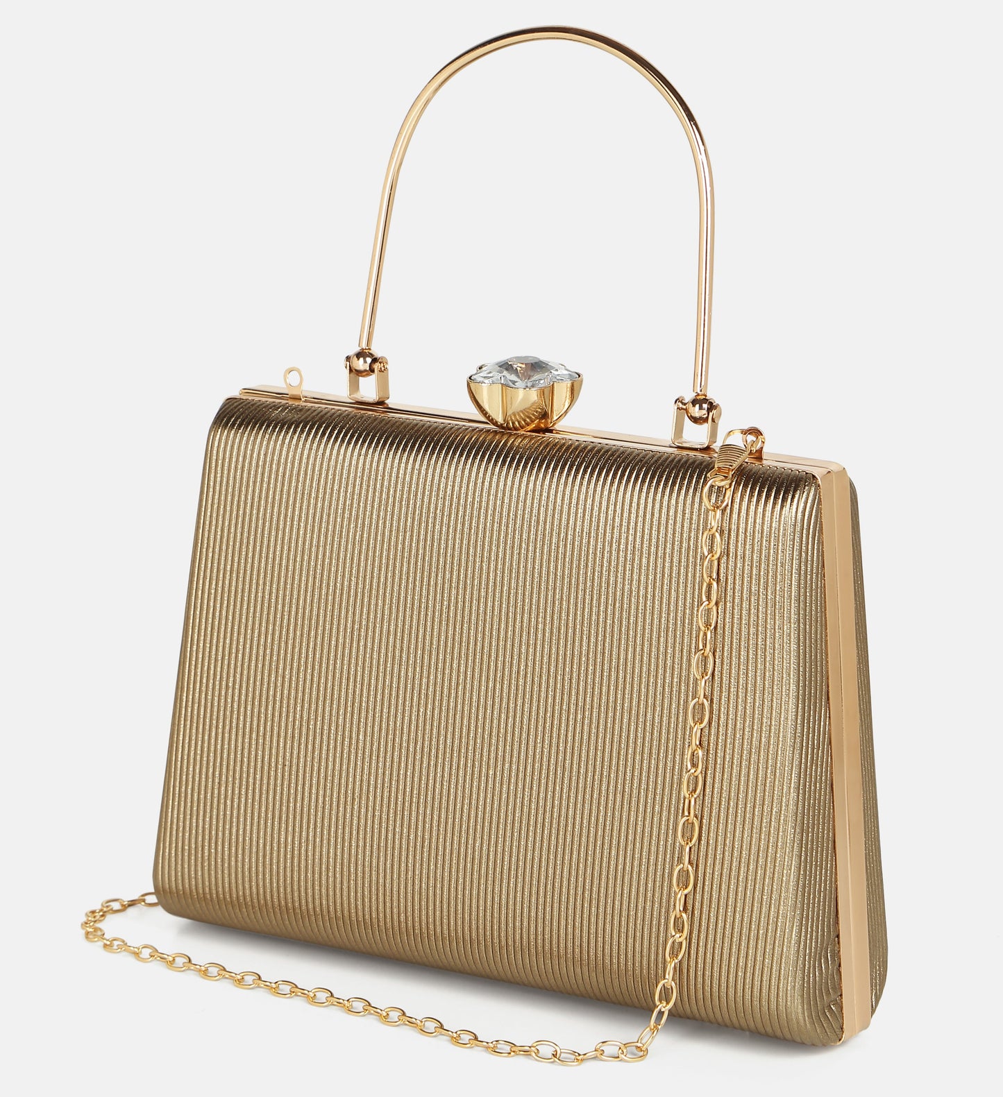 Amaira Rose Gold Classy Clutch