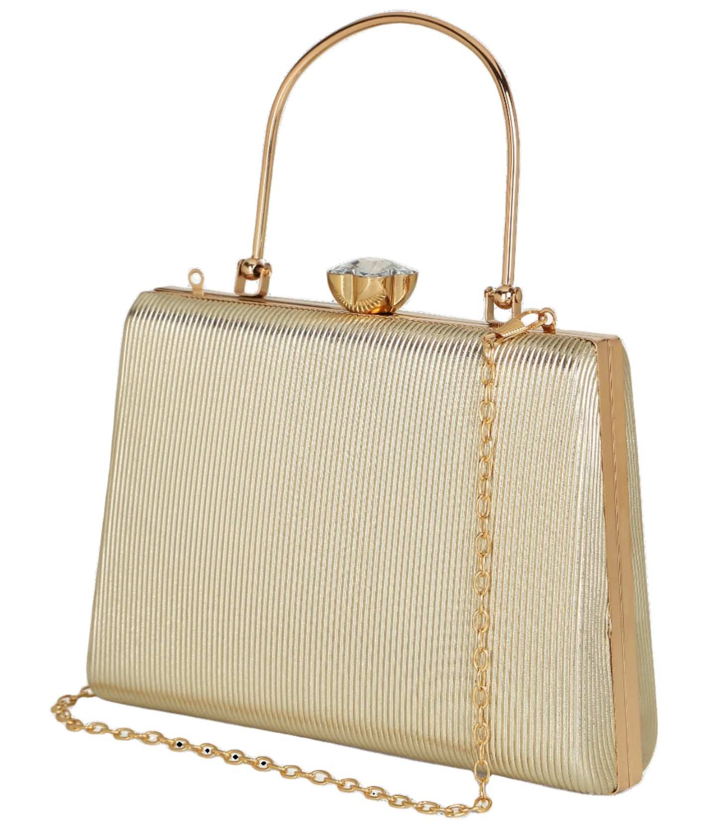 Amaira Gold Classy Clutch