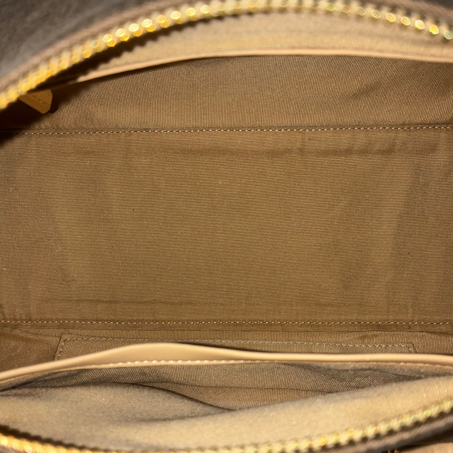 Serene Denim Shoulder bag - Mocha mousse